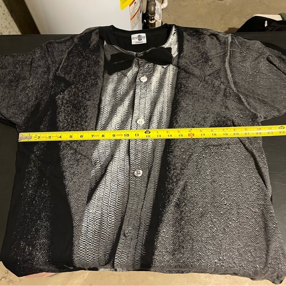 DOCTOR WHO Fake Suit Tuxedo Tee T-Shirt Ripple Junction Adult XL BBC Bowtie - Picture 5 of 6